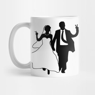 Wedding day - married forever Mug